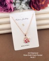 2 AD Diamond Designer Chain Pendant Set Wholesale Shop In Surat
